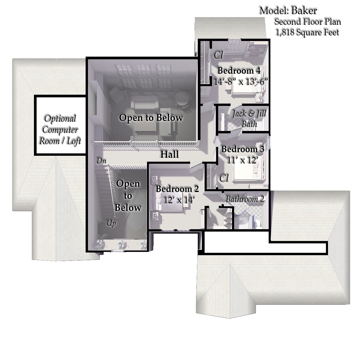 The Bromley First Floor Master Suite Floorplan